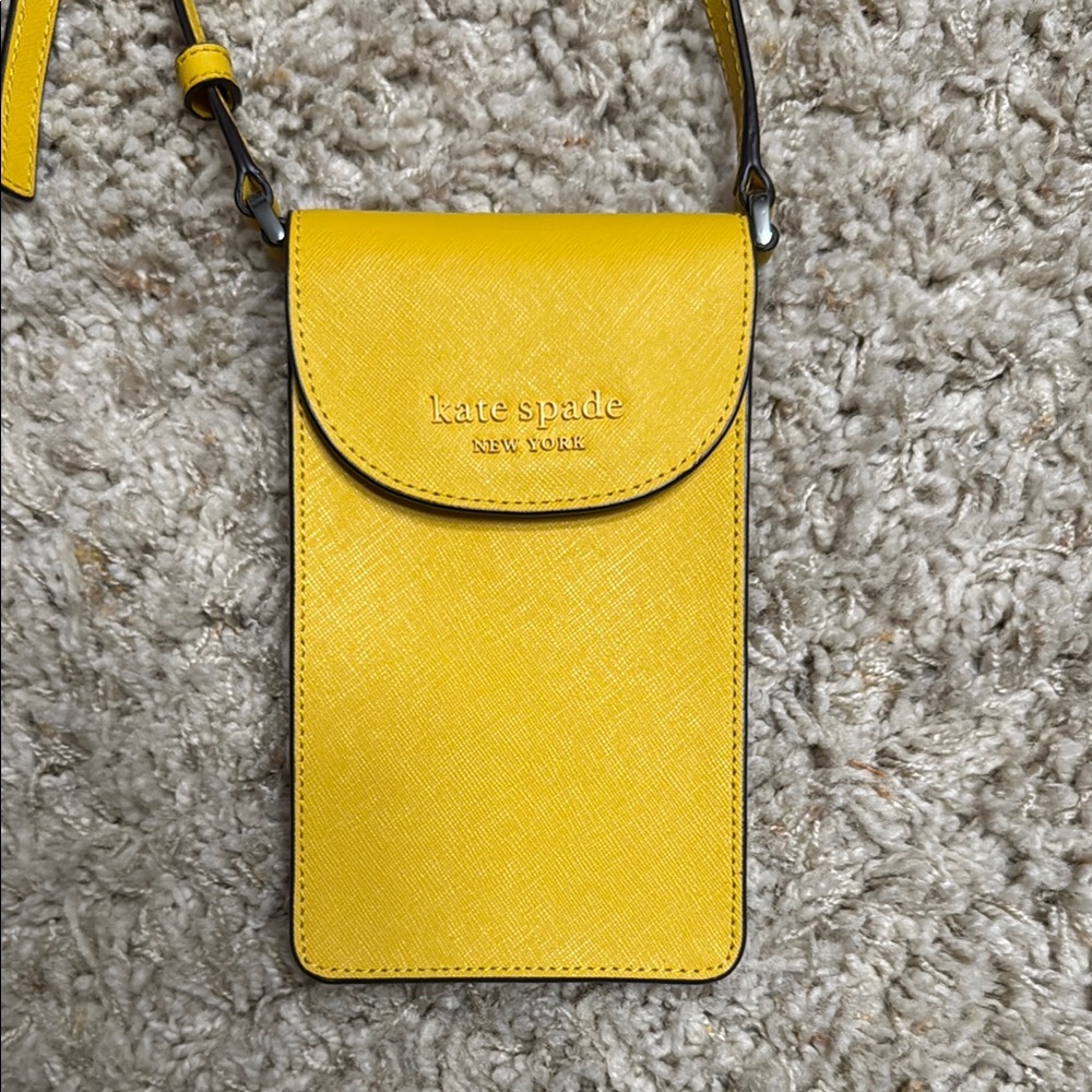 Kate Spade Vibrant Yellow Crossbody Bag